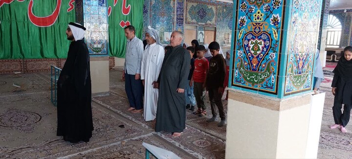 تصاویر/فعالیت طلاب و روحانیون مدرسه علمیه ولی عصر(عج)‌اهواز در ایام فاطمیه