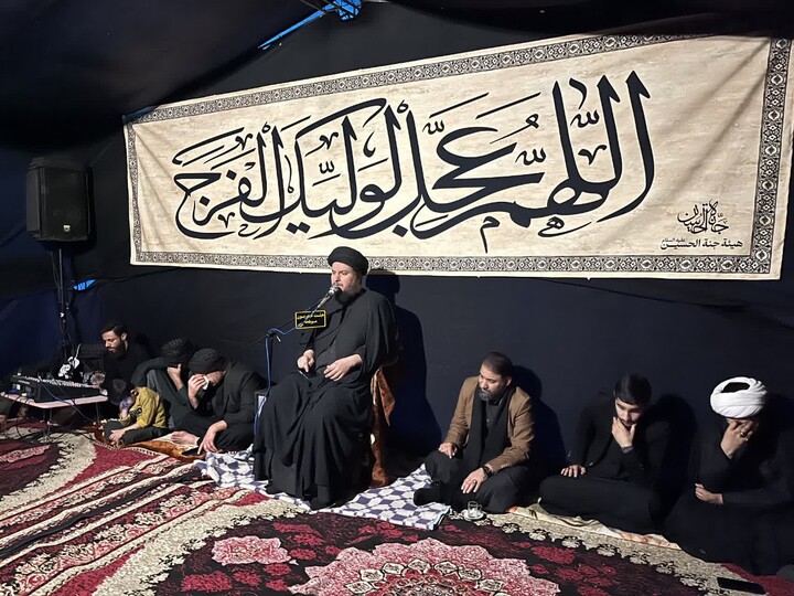 تصاویر/فعالیت طلاب و روحانیون مدرسه علمیه ولی عصر(عج)‌اهواز در ایام فاطمیه