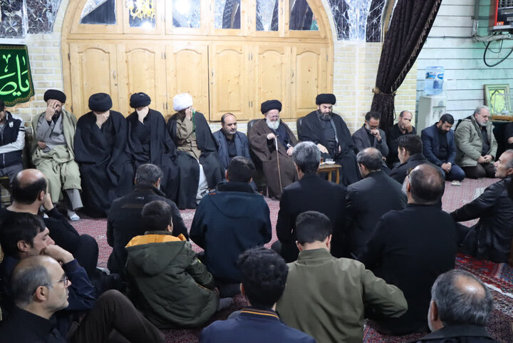 تصاویر | دسته عزاداری شام غریبان حضرت فاطمه زهرا سلام الله علیها در زنجان