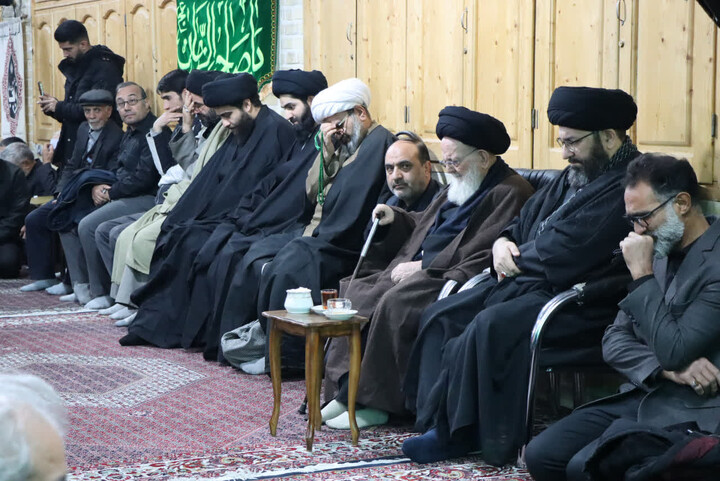 تصاویر | دسته عزاداری شام غریبان حضرت فاطمه زهرا سلام الله علیها در زنجان