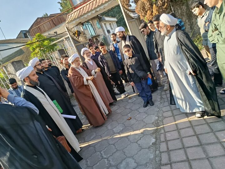 حضور علمی اساتید و طلاب حوزه جلالیه در کتابخانه عمومی اهل‌بیت(ع)