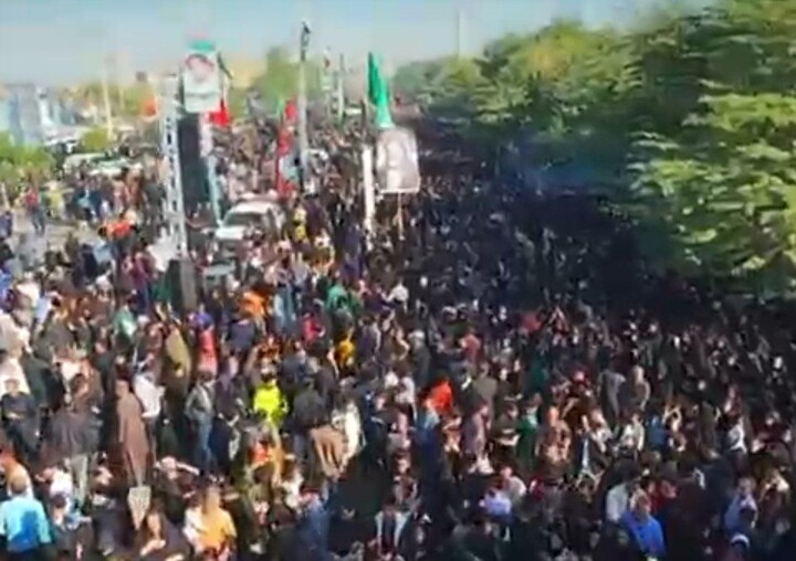 فیلم | مراسم عزاداری شهادت حضرت زهرا (س)کوت‌عبدالله در شهرستان کارون