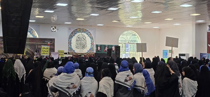 تصاویر/همایش «دختران و مادران فاطمی» در مسجدسلیمان