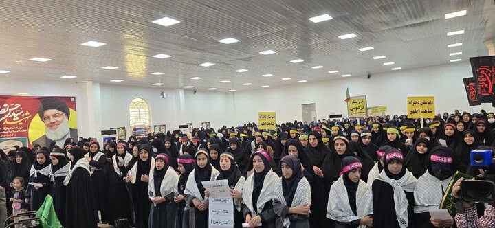 تصاویر/همایش «دختران و مادران فاطمی» در مسجدسلیمان