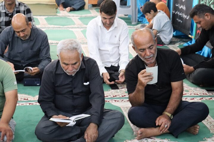 تصاویر/ قرائت زیارت حضرت فاطمه(س) در دیّر