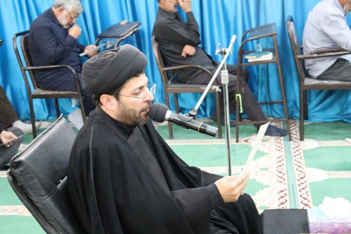 تصاویر/ قرائت زیارت حضرت فاطمه(س) در دیّر