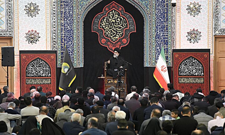 تصاویر/ مراسم سوگواری شام شهادت حضرت زهرا(س) در حرم حضرت عبدالعظیم(ع)