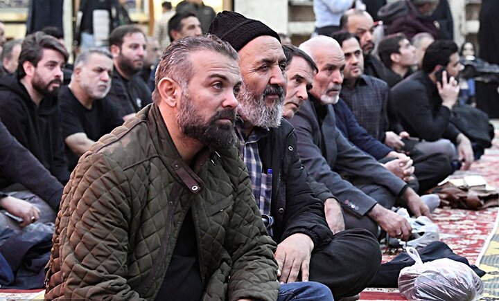 تصاویر/ مراسم سوگواری شام شهادت حضرت زهرا(س) در حرم حضرت عبدالعظیم(ع)