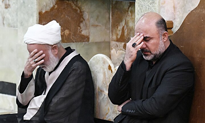 تصاویر/ مراسم سوگواری شام شهادت حضرت زهرا(س) در حرم حضرت عبدالعظیم(ع)