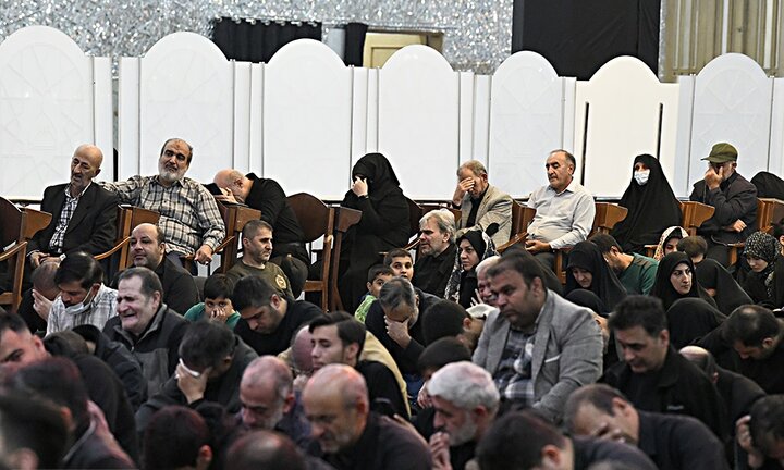 تصاویر/ مراسم سوگواری شام شهادت حضرت زهرا(س) در حرم حضرت عبدالعظیم(ع)
