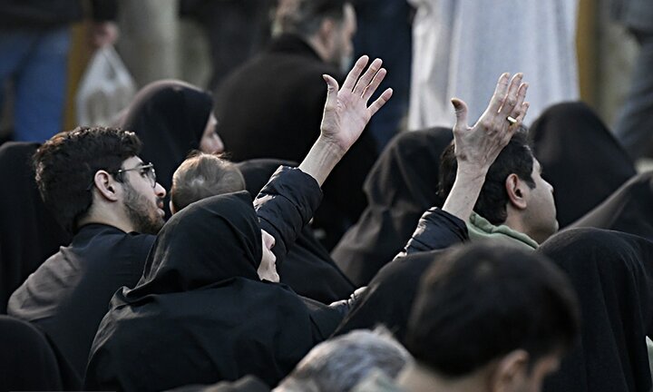 تصاویر/ مراسم سوگواری شام شهادت حضرت زهرا(س) در حرم حضرت عبدالعظیم(ع)