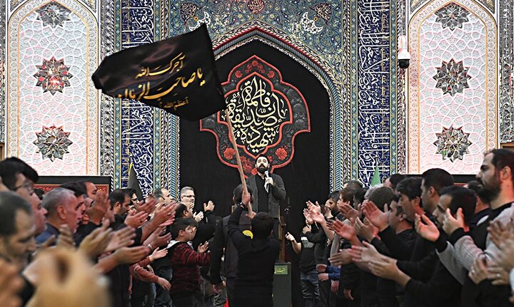 تصاویر/ مراسم سوگواری شام شهادت حضرت زهرا(س) در حرم حضرت عبدالعظیم(ع)