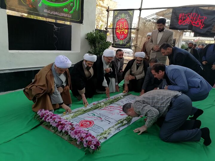 تصاویر / مراسم گرامیداشت شهید گمنام در دادگستری استان قزوین