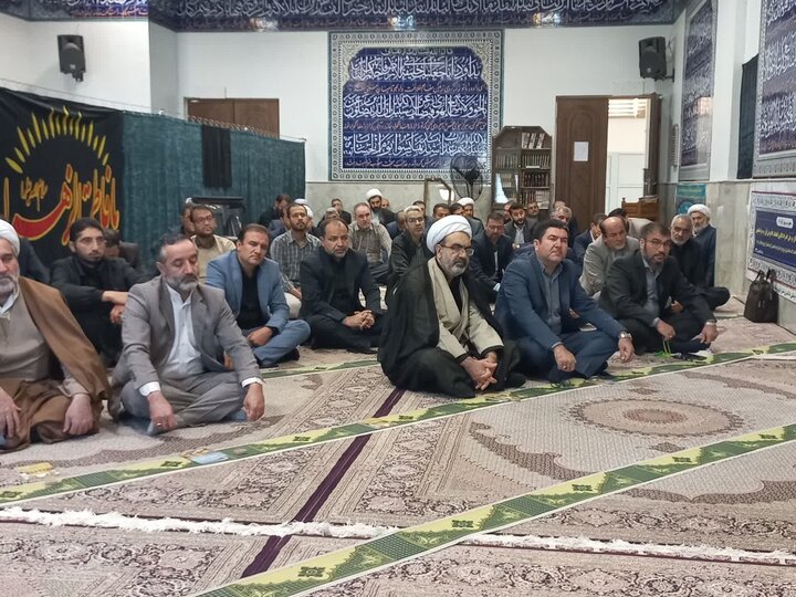 تصاویر / مراسم گرامیداشت شهید گمنام در دادگستری استان قزوین