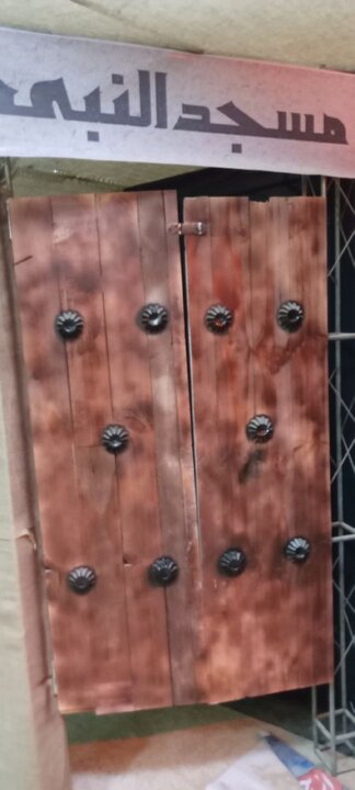 تصاویر/ نمایشگاه یاس کبود در مدرسه علمیه خواهران کنگان