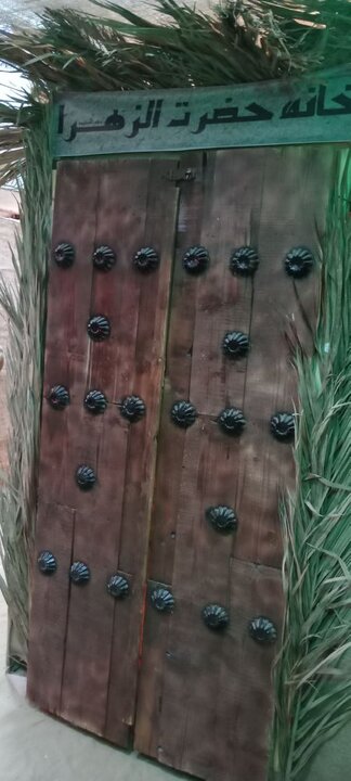 تصاویر/ نمایشگاه یاس کبود در مدرسه علمیه خواهران کنگان