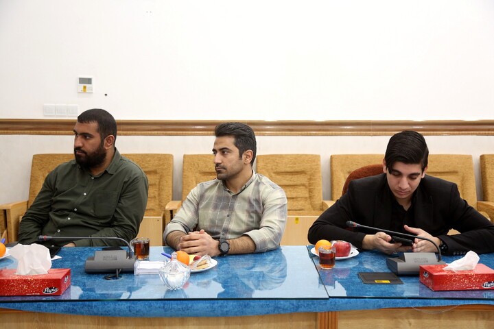 تصاویر/ نشست خبری اولین اجلاسیه شهدای دانشجومعلم استان قم