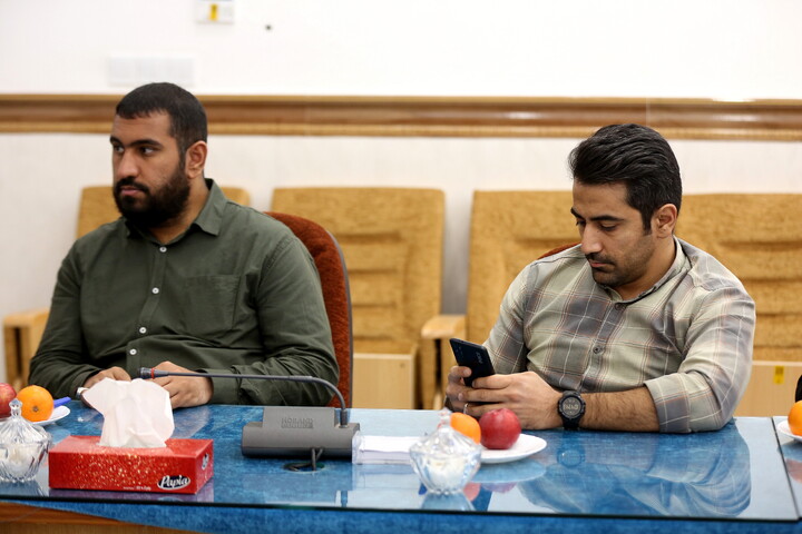 تصاویر/ نشست خبری اولین اجلاسیه شهدای دانشجومعلم استان قم