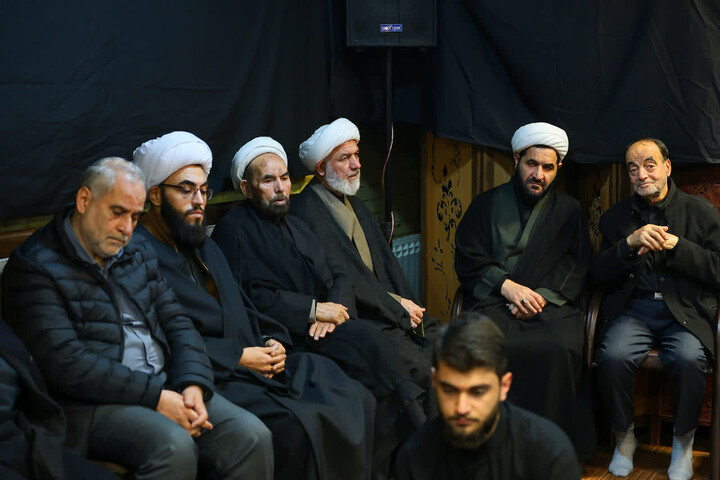 تصاویر/ سومین روز مراسم عزاداری در دفتر نماینده ولی فقیه در آذربایجان شرقی