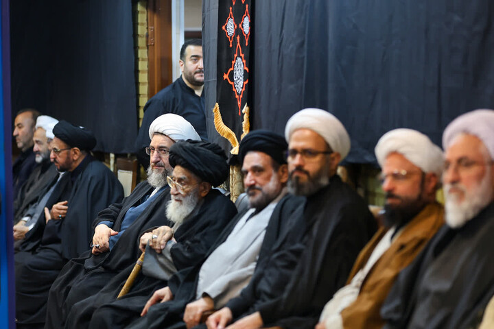 تصاویر/ سومین روز مراسم عزاداری در دفتر نماینده ولی فقیه در آذربایجان شرقی