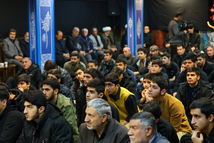 تصاویر/ سومین روز مراسم عزاداری در دفتر نماینده ولی فقیه در آذربایجان شرقی