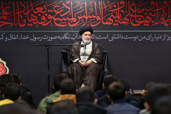 تصاویر/ سومین روز مراسم عزاداری در دفتر نماینده ولی فقیه در آذربایجان شرقی