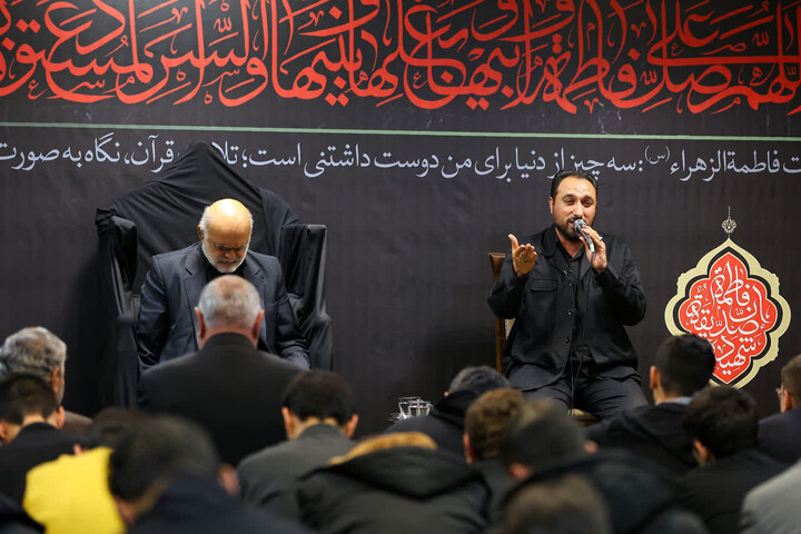 تصاویر/ سومین روز مراسم عزاداری در دفتر نماینده ولی فقیه در آذربایجان شرقی