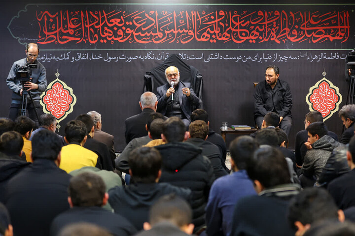 تصاویر/ سومین روز مراسم عزاداری در دفتر نماینده ولی فقیه در آذربایجان شرقی