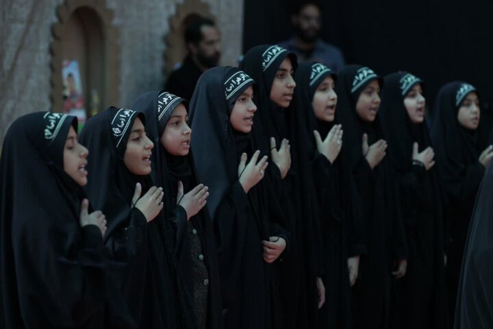 تصاویر/ مراسم عزاداری شهادت حضرت زهرا(س) در شهر خانوک