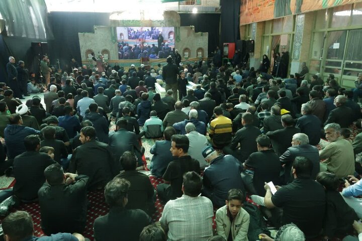 تصاویر/ مراسم عزاداری شهادت حضرت زهرا(س) در شهر خانوک