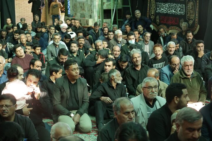 تصاویر/ مراسم عزاداری شهادت حضرت زهرا(س) در شهر خانوک