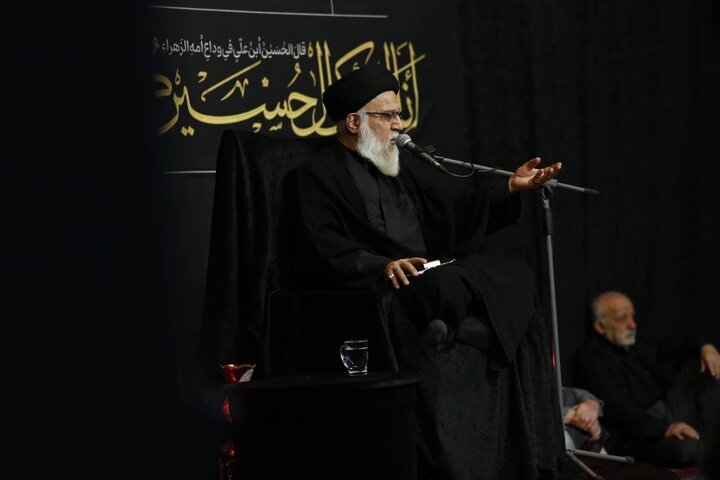 تصاویر/ سوگواری فاطمی در حسینیه آیت الله حقشناس