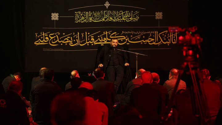 تصاویر/ سوگواری فاطمی در حسینیه آیت الله حقشناس