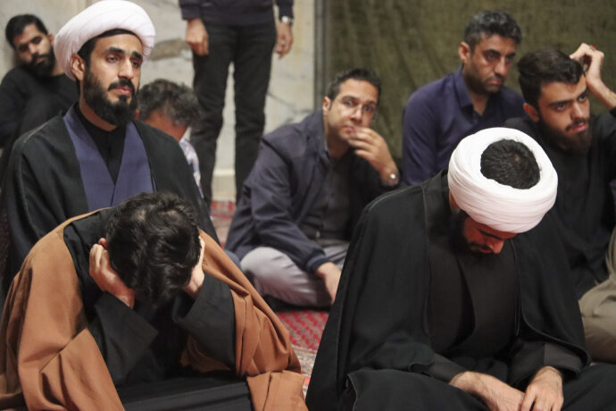 تصاویر/ مراسم سوگواری شهادت حضرت فاطمه(س) در مسجد شهید مطهری