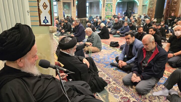 تصاویر/ عزاداری شهادت حضرت زهرا(س) در مسجد جامع غدیر خم