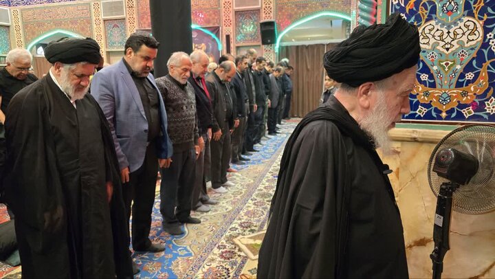 تصاویر/ عزاداری شهادت حضرت زهرا(س) در مسجد جامع غدیر خم