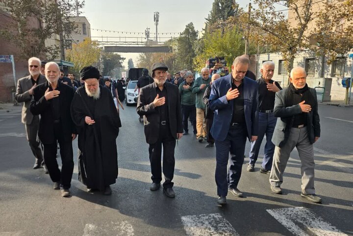 تصاویر/ عزاداری شهادت حضرت زهرا(س) در مسجد جامع غدیر خم