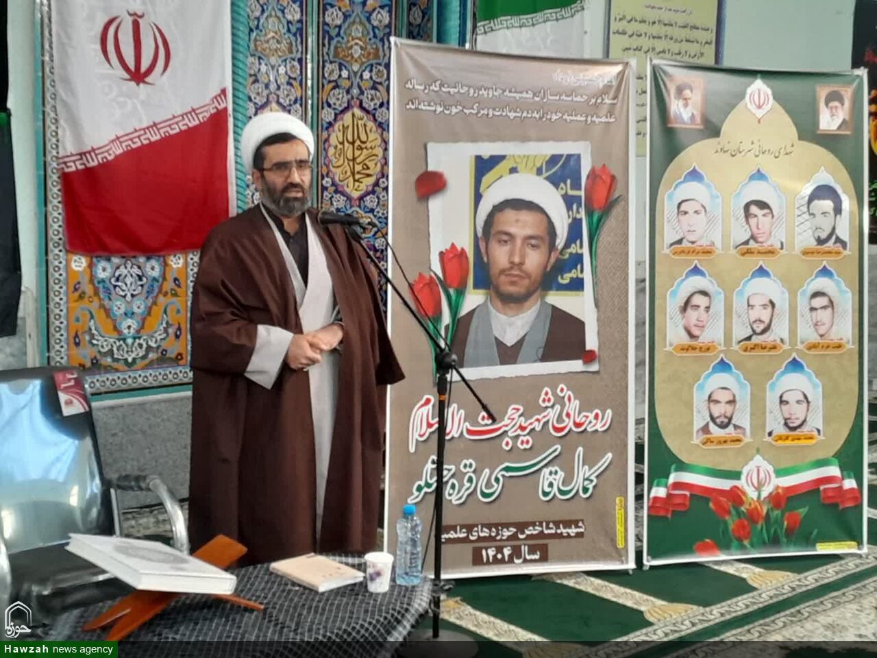 گردهمایی روحانیون شهرستان نهاوند با آیت‌الله خاتمی