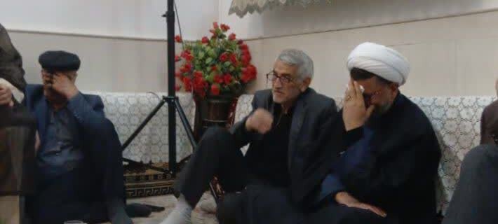 مراسم سوگواری شهادت حضرت زهرا(س) در حسینیه روحانی شهید خرمی برگزار شد+عکس