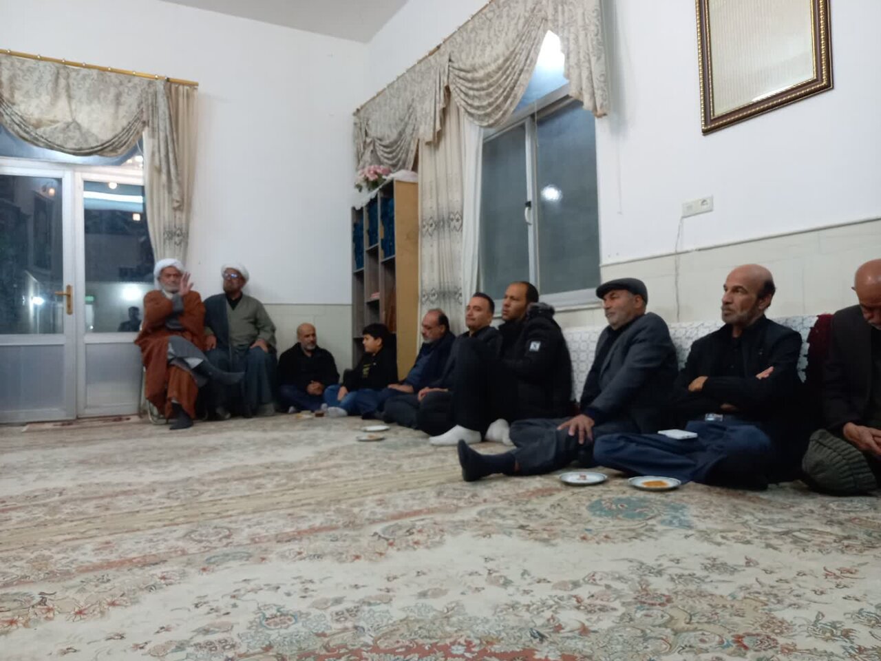 مراسم سوگواری شهادت حضرت زهر(س) در حسینیه روحانی شهید خرمی برگزار شد+عکس