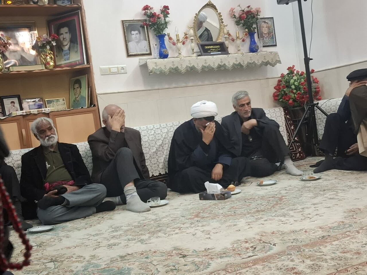 مراسم سوگواری شهادت حضرت زهر(س) در حسینیه روحانی شهید خرمی برگزار شد+عکس