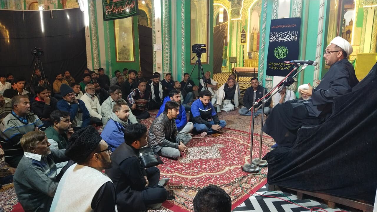 حضرت فاطمہ زہراؑ مدافع ولایت ہیں: مولانا مرزا عسکری حسین