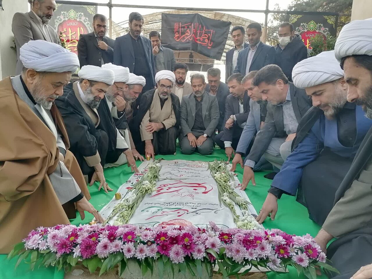 تصاویر/ مراسم گرامیداشت شهید گمنام در دادگستری استان قزوین