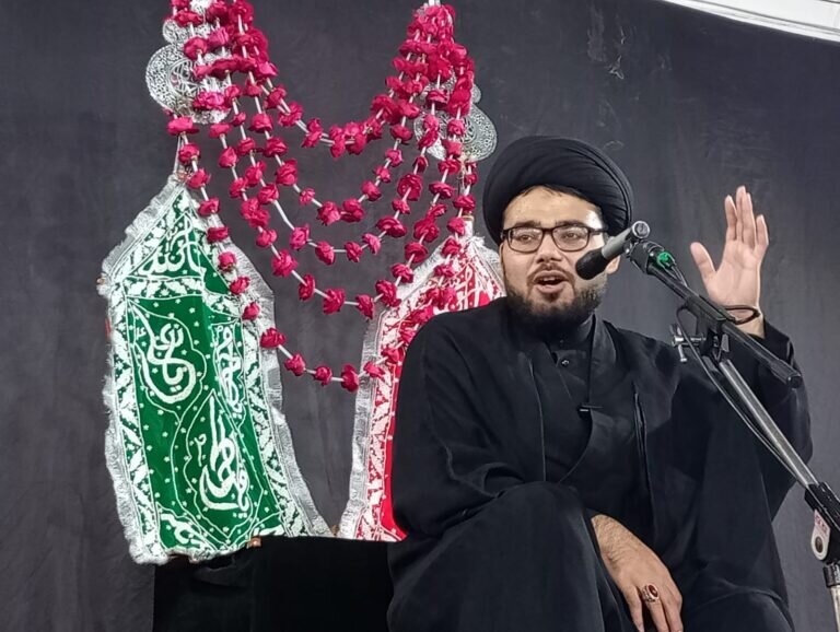 بی بی زہراء ولادت کے معاملے میں بھی انفرادیت رکھتی ہیں: مولانا سید یوسف مشہدی