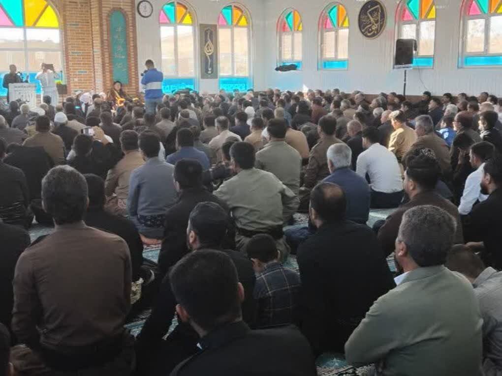 مسجد ۴۰۰ متری «حضرت رسول (ص)» روستای پاپاله دیواندره افتتاح شد
