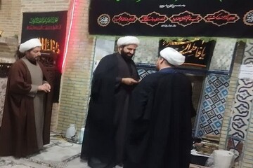 حجت‌الاسلام عباسی امام جماعت مسجد معتمدالدوله کرمانشاه شد+عکس
