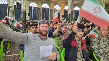 تصاویر/  اجتماع بزرگ بسیجیان در دماوند