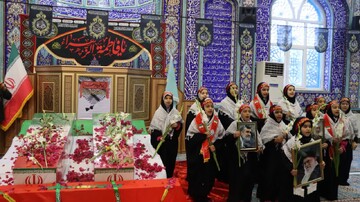 تصاویر/ اجتماع بسیجیان در خارگ