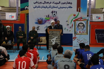 کلیپ | افتتاحیه چهارمین المپیاد فرهنگی، ورزشی طلاب بسیجی آذربایجان شرقی