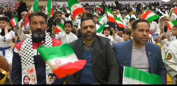 فیلم| جشن بزرگ اقتدار و خدمت بسیجیان شهرستان اراک